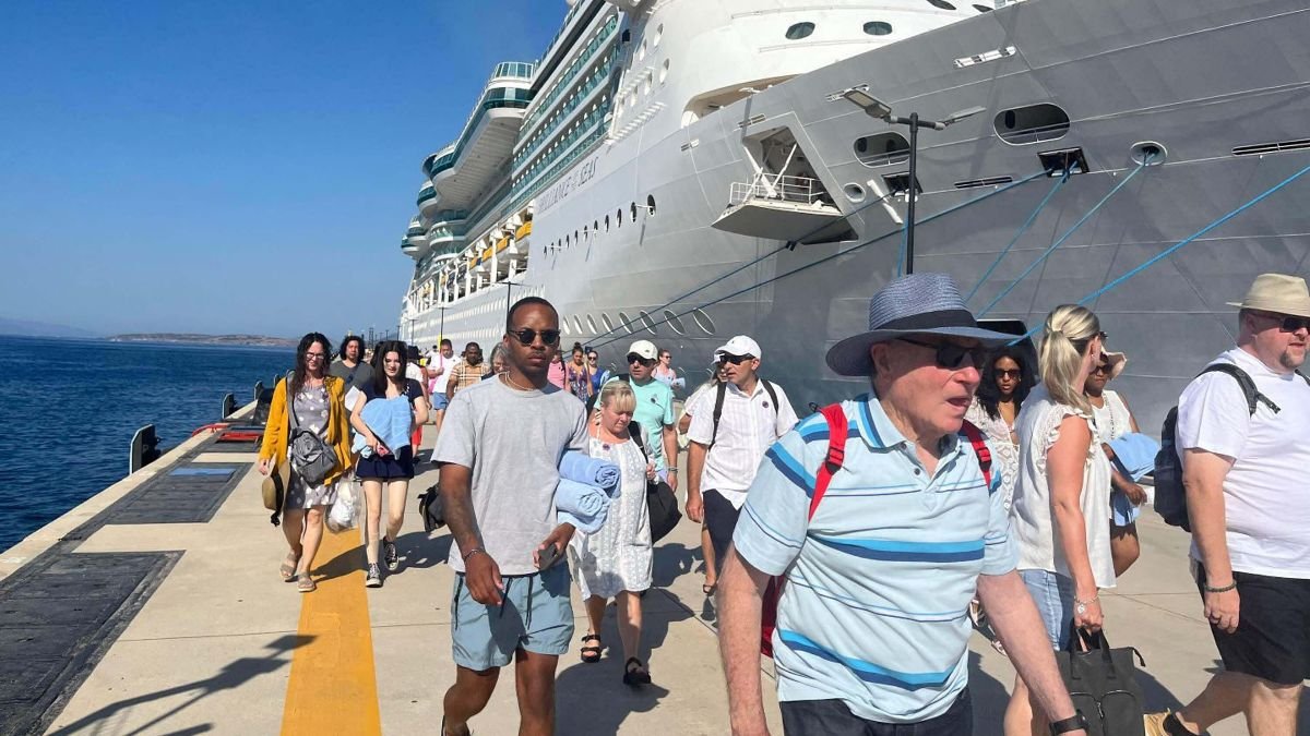 Bodrum’a 6 ayda 344 bin turist geldi
